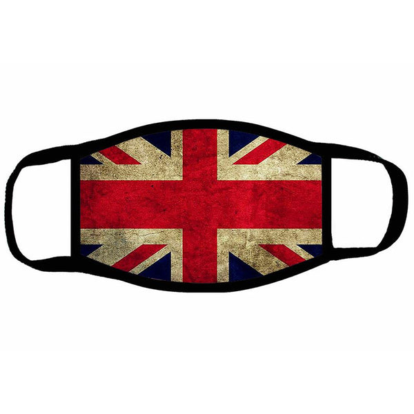 Fashion Printed Cloth Reusable UK Flag Mask SI-Mask-011 - Special Item