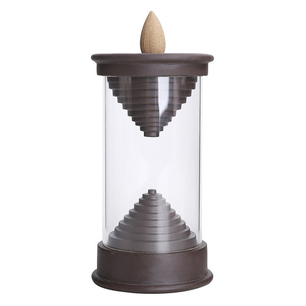 Hourglass Ceramic Backflow Incense Burner IH-011 - Special Item